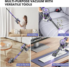 SwiftClean™ V07 Cordless Handheld Vacuum Cleaner – 100KPa Suction, 180W Power, Perfect for Pet Hair & Home Cleaning - Trendy Curations