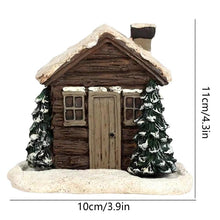 Winter Log Cabin Incense Burner - Trendy Curations