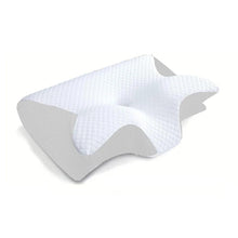 Ergonomic 2-in-1 Memory Foam Cervical Pillow for Neck Pain Relief – Contoured Orthopedic Support - Trendy Curations