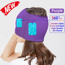 SootheWrap™ Migraine Relief Cap – Hot & Cold Therapy for Headaches, Sinus, Stress, and Tension