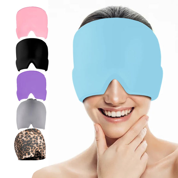 SootheWrap™ Migraine Relief Cap – Hot & Cold Therapy for Headaches, Sinus, Stress, and Tension