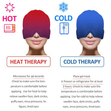 SootheWrap™ Migraine Relief Cap – Hot & Cold Therapy for Headaches, Sinus, Stress, and Tension