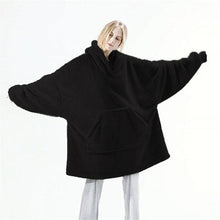 Oversized Hoodie Blanket – Ultra-Soft, Double-Sided Fleece Wearable Blanket with Large Pocket - Trendy Curations